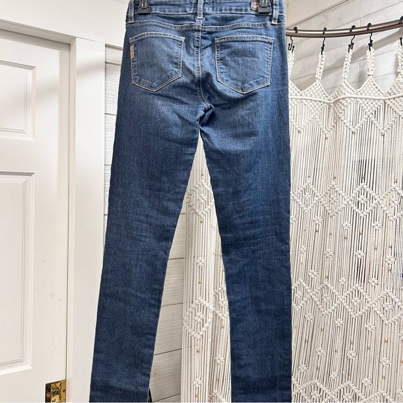 PAIGE Jeans Peg Skinny Blue Wash 27 - Picture 2 of 2